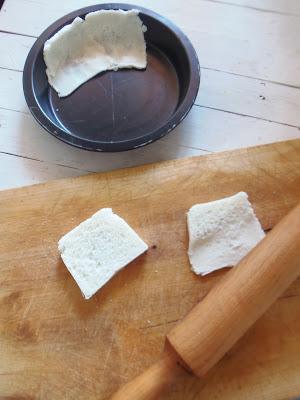 QUICHÉ CON BASE DE PAN DE MOLDE