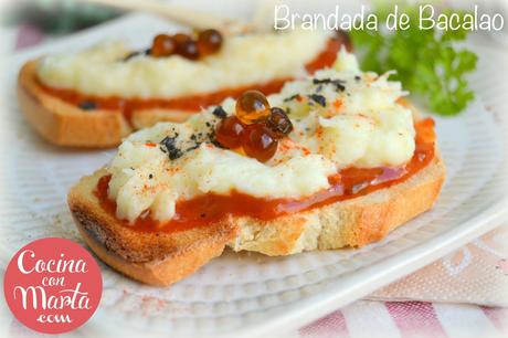 Brandada de bacalao, receta, pascua, bacalao, paté, casero, fácil, rápido, Cocina con Marta