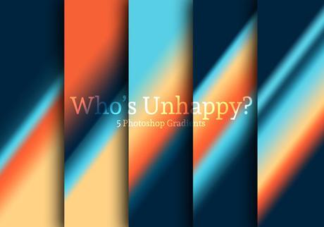 Who’s Unhappy? Photoshop Gradients