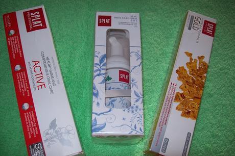 Probando los productos SPLAT