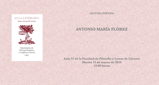 Antonio Mª Flórez en Letras
