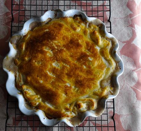 Chicken & Mushroom Pie - Empanada de Pollo y Champiñones