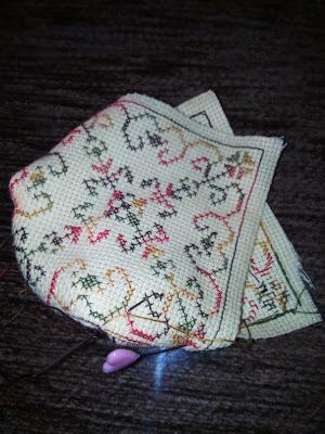 Corazon de manzana, biscornú...