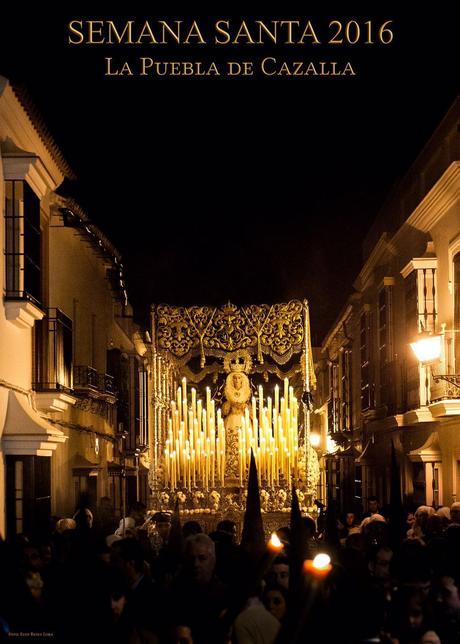 Cartel anunciador de la Semana Santa de 2016 de La Puebla de Cazalla