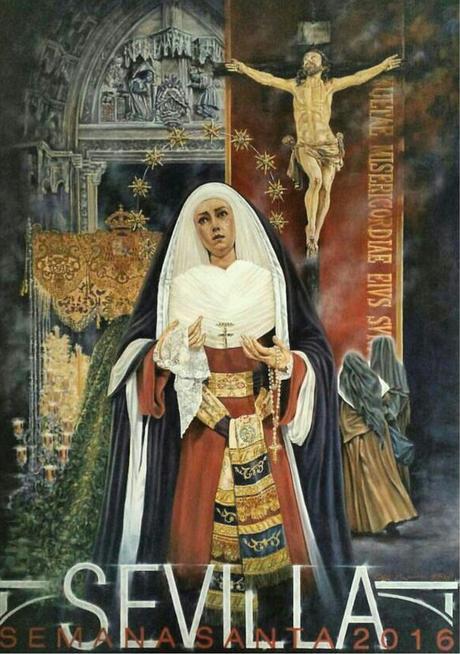 Cartel anunciador de la Semana Santa de 2016 de Sevilla Cartel anunciador de la Semana Santa de 2016 de Sevilla