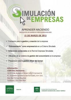 CARTEL SIMULACION EMPRESA