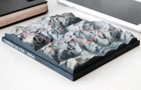 Nice Trails, imprime tus rutas en 3D