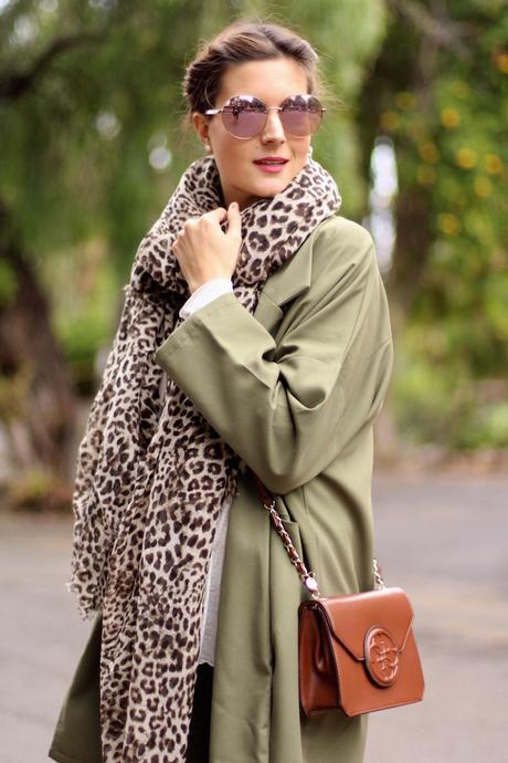 Khaki Oversize Coat