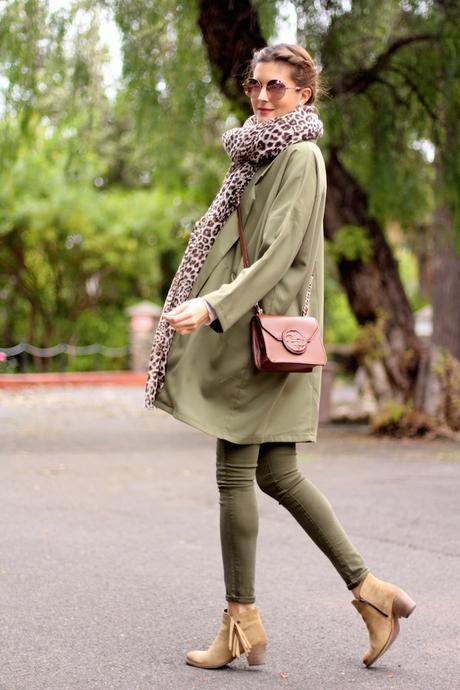 Khaki Oversize Coat