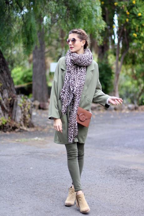Khaki Oversize Coat