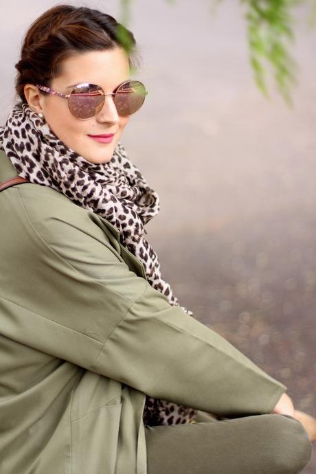Khaki Oversize Coat