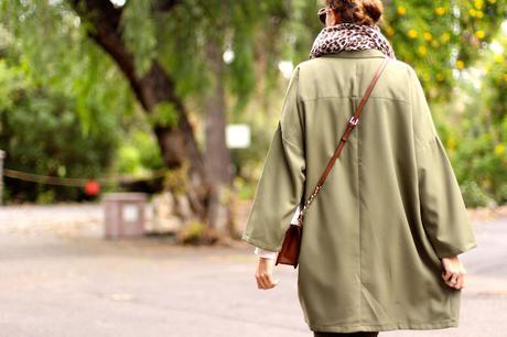 Khaki Oversize Coat
