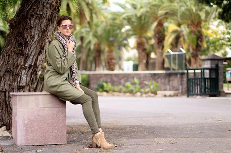 Khaki Oversize Coat
