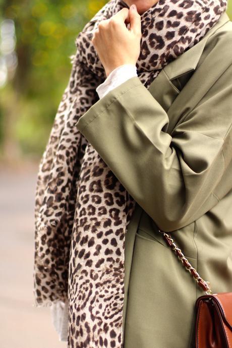 Khaki Oversize Coat