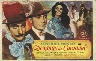DOMINGO DE CARNAVAL (España, 1945) Comedia, Policíaca. Intriga
