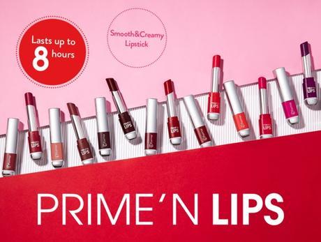 “Prime’N Lips” – los nuevos labiales de larga duración de FLORMAR