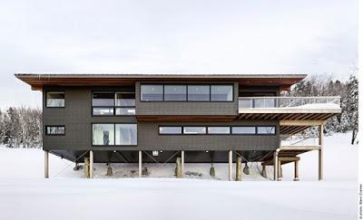 Cabaña de Esqui , de Diseño Moderno en Canada