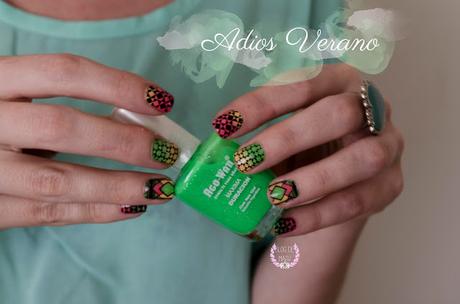 ♔ Manimonday - Adiós al verano / Nail Art ❀