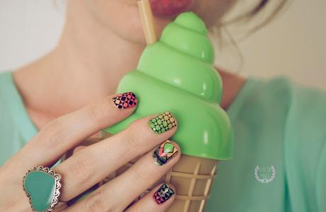 ♔ Manimonday - Adiós al verano / Nail Art ❀