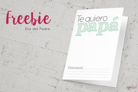 Freebie: Tarjetas Día del padre