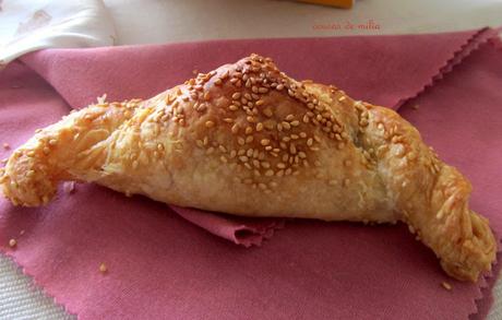 Croissant  con  relleno vegetariano