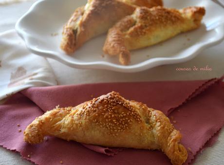Croissant  con  relleno vegetariano