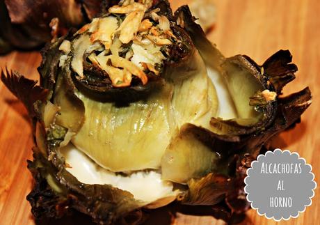 ALCACHOFAS AL HORNO