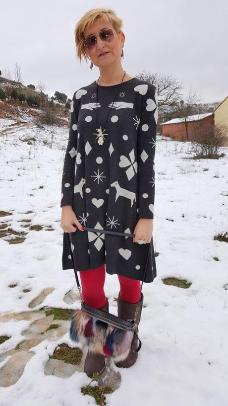 Vestido Magia y nieve y frío Vestido Magia y nieve y frío