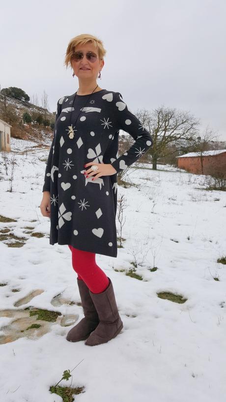 Vestido Magia y nieve y frío Vestido Magia y nieve y frío