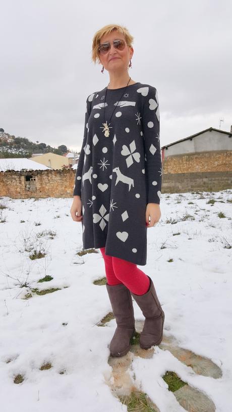 Vestido Magia y nieve y frío Vestido Magia y nieve y frío