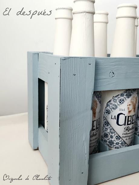 Un florero cervecero....