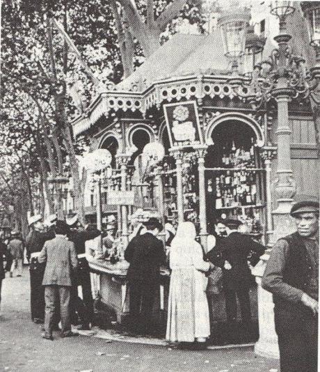 KIOSCO DE CANALETES, 1885-1951, A LA BARCELONA D' ABANS, D' AVUI I DE SEMPRE...15-03-2016...!!!