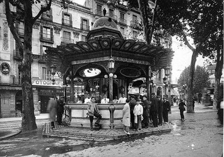 KIOSCO DE CANALETES, 1885-1951, A LA BARCELONA D' ABANS, D' AVUI I DE SEMPRE...15-03-2016...!!!