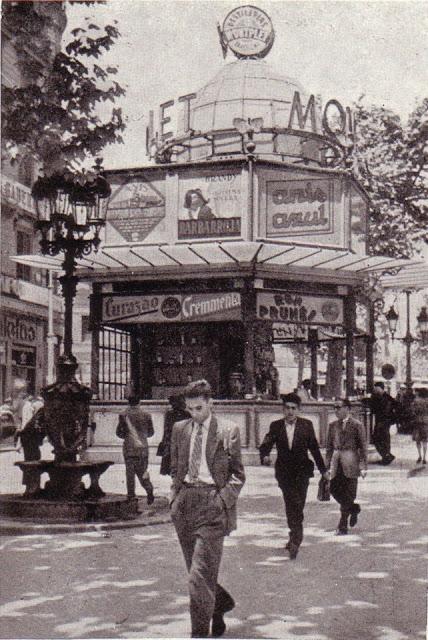 KIOSCO DE CANALETES, 1885-1951, A LA BARCELONA D' ABANS, D' AVUI I DE SEMPRE...15-03-2016...!!!