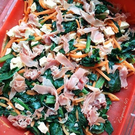 Acelgas con tofu Acelgas con tofu