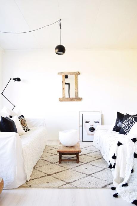 una vivienda nórdica + étnica