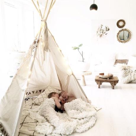 una vivienda nórdica + étnica