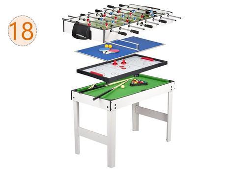 multijuego futbolin, billa, ping pong, hockey