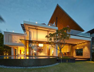 Casa Contemporanea en Singapur