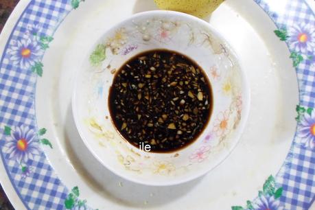 Langostinos o gambas fritos con un toque de curry