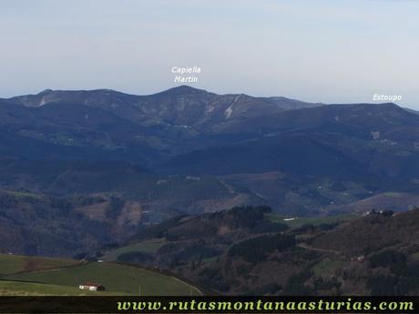 Vista del Estoupo y Capiella Martín