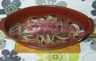 Solomillo de cerdo relleno de foie y mermelada de higos