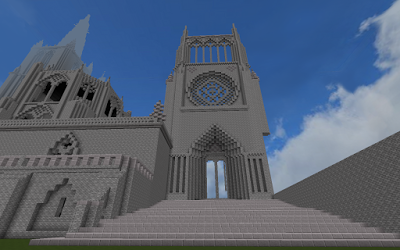 Avance exclusivo 2 Replica Minecraft Catedral de Burgos.