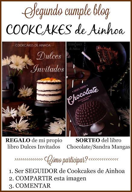 2º CUMPLE-BLOG: LAYER CAKE DE CHOCOLATE EFECTO CEBRA + REGALO Y SORTEO