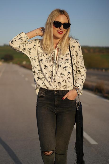 HORSES & HOUNDSTOOTH