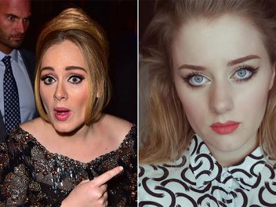 Adele tiene una doble en Suecia