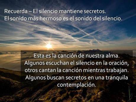 El Silencio Del Alma Nos Conecta Con El Creador