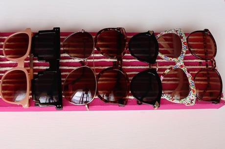 Organiza tus lentes de Sol - DIY