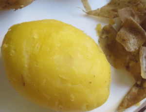 Puré de patatas gratinado con queso recetonpatata