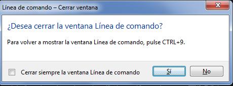 Activar/desactivar barra de comando de Autocad